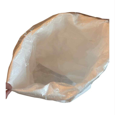 Worek 65x105 cm biały z wkładem foliowym