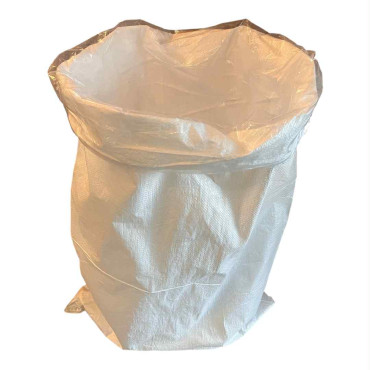 Worek 65x105 cm biały z wkładem foliowym