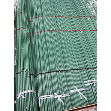 Tyczki, paliki szkółkarskie z włókna szklanego 8mmx150cm zielone 10szt.