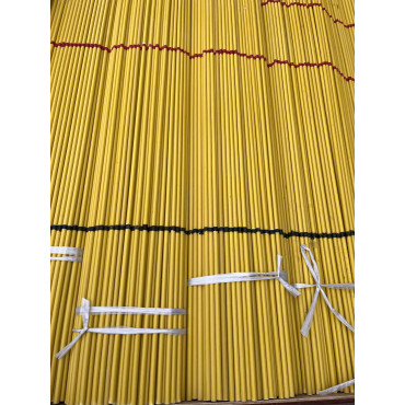 Tyczki, paliki szkółkarskie z włókna szklanego żółte  150cm/ 8mm 1000szt.