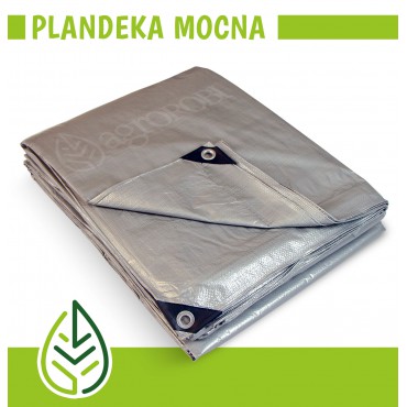 Plandeka srebrna 110 g/m2