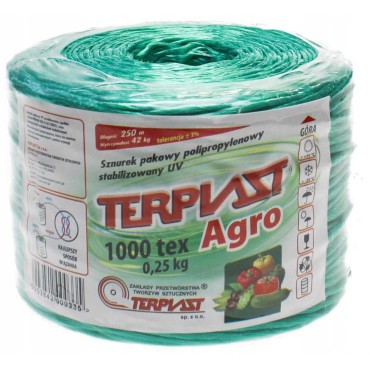 SZNUREK TEX 1000 250g ROLNICZY OGRODNICZY 2 sztuki