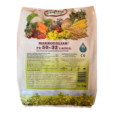 Makrofoliar PK 50-33+mikro 5 kg